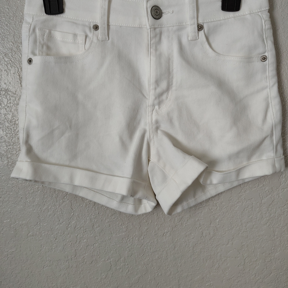 Aeropostale Women's Classic White Jean Shorts